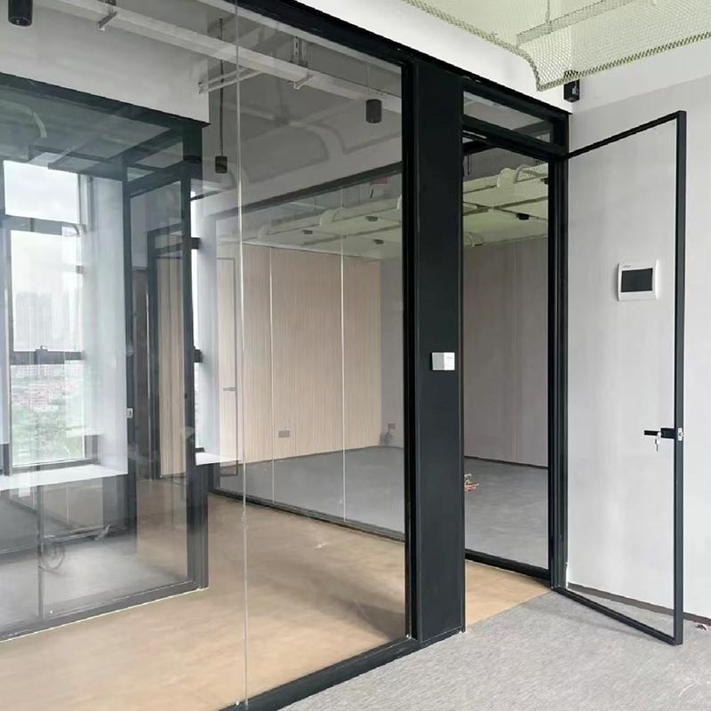 Pintu Kaca Tahan Api kanggo Gedung Kantor