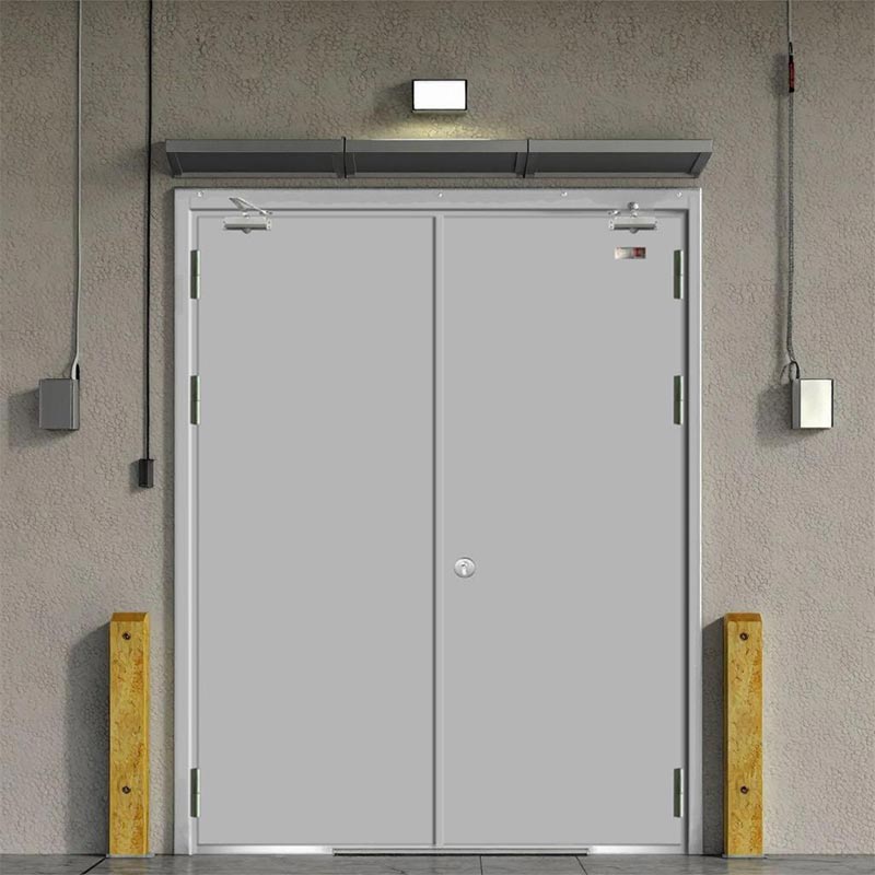 Panyimpenan Kantor Isolasi Steel lan Kayu Fireproof Door