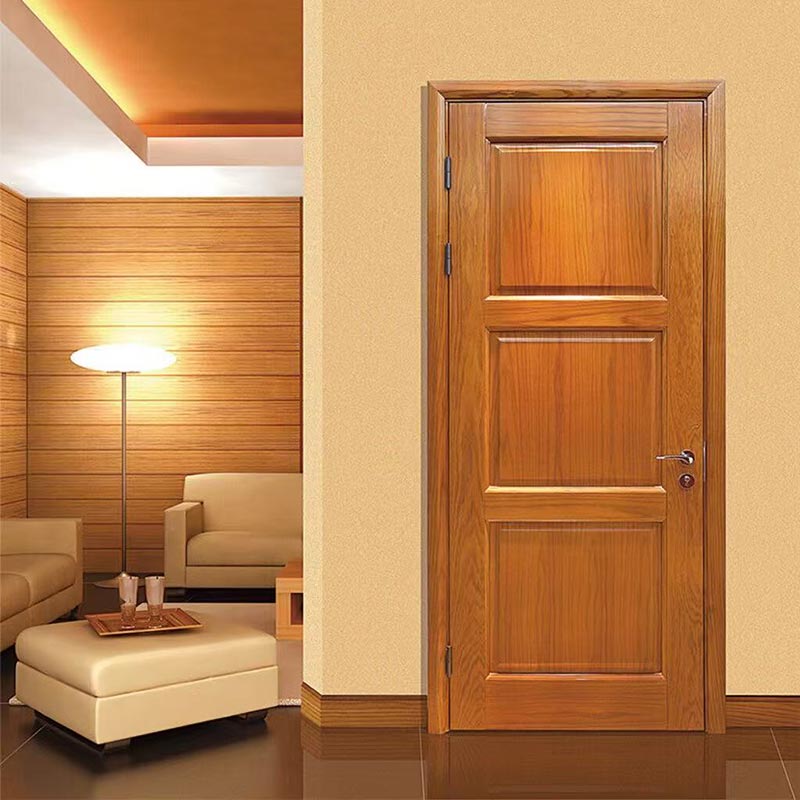 Pintu Geni Kayu Kanggo Bangunan Perumahan Komersial
